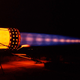Illustration for article titled Stunning image of a burning hot emBlackbirds/em jet engine